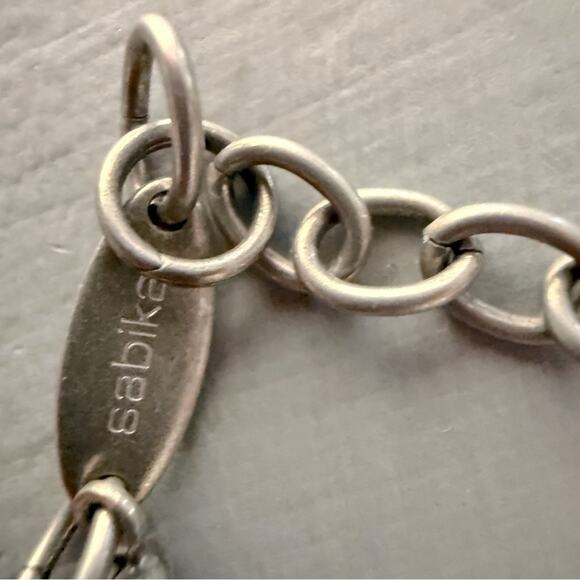 Sabika Crystal Silver Tone Summer 2014 Collection Bracelet - Picture 4 of 10